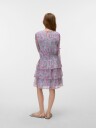 Vero Moda Girl Vmsmilla Ls Short Layer Dress Wvn Girl   Pink   158
