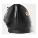Lauren Ralph Lauren Jayna Leather Flat - Black - 42