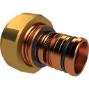 Skrutilkobling Blyfri rødgodsmutter/Mepla 1,1/2"x 40 x 3,5 mm.