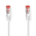 Nedis CAT6 Nettverkskabel RJ45 Han S/ftp 20.0 M Rund LSZH Hvit Konvolutt