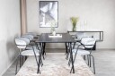 Venture Home Spisegruppe Larrinzar 180 cm + 6 stk Pombriego Spisestoler  