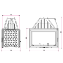 Invicta 800 DF Peisinnsats 11 kW