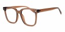 Eo Selection Briller Quinn fra eo Selection Brun plast Oval Large