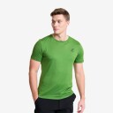 Revolutionrace Mission Logo T shirt Herre Terracotta Brown S Herre Overdeler T skjorter