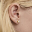 PD PAOLA Pdpaola La Perla Mini Stud Earrings Guld One Size
