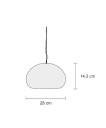 Muuto Fluid Taklampe Ø23