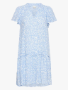 Ichi Marrakech Aop Dress 18 Blå M
