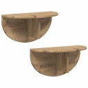  Vegghylle 2 pcs Artisan Eik 38 x 19 x 19 cm Konstruert tre