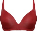 Hunkemöller Mona Non Wired Low D Pu   Red   70 B