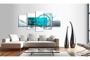 Bilde Turquoise Expression 100x50 Artgeist sp. z o. o.