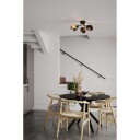 By Rydéns Turno Taklampe Black/Gold