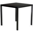 Fiam Aria spisebord 70x70 cm black aluminium