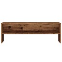  TV-benk gammelt tre 120x40x40 cm konstruert tre