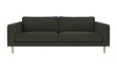 Rowico Home Braden 3 seters sofa Grønn Alice 162 Hvitpigmentert eikben