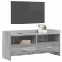  TV skap 100 x 33 x 47 cm Grå Sonoma Konstruert tre
