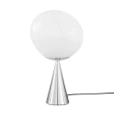 Tom Dixon Melt Bordlampe Opal/Silver LED