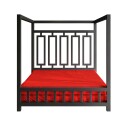 Sheets Of San Francisco Sheets of San Fransisco Formsydd laken 160x200x25 Red