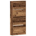  Sko skap Gammelt tre Konstruert tre 80 x 21 x 163.5 cm Holdbar
