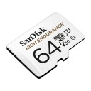SanDisk High Endurance microSD/SD-card - 100/40MB - 64GB