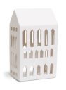 Kähler Urbania Kirke Lysestake i Hvit Keramikk 180 mm