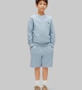 Calvin Klein Collegegenser - Mini Merke - Blue Tåke - Calvin Klein - 10 år (140) - Collegegenser Blå Lyseblå