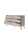 Zelto Kommode 137 cm - Kasjmir