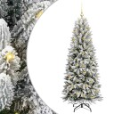  Kunstig juletre Hvit 73 x 73 x 180 cm PVC plast stål og PE