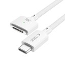 Tech-Protect Ultraboot 140W USB-C MagSafe 3 Kabel 200 cm Hvit