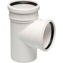 UPONOR DECIBEL GRENRØR 75/75-88.5 2 MUFFER HTP HVIT