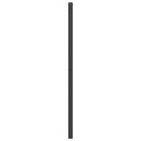  Sengegavl i metall svart 75 cm 8721012303867
