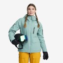 Halo 2L Insulated Ski Jacket Dame Arctic Storrelse:XL Skalljakke Turjakke & Vindjakke