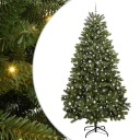  Kunstig juletre med LED  stripelys grønn 300 cm PVC og metall
