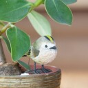 Wildlife Garden DecoBirds Håndskåret Fugl Fuglekonge
