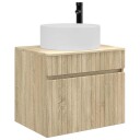  Vegghengt Badskap Sonoma eik 59 x 44,5 x 50 cm Konstruert tre