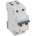 Legrand 5 stk TX³ MCB automatsikring B50 1P+null 2M 6/6kA