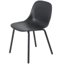 Muuto Fiber Outdoor Spisestol Anthracite Black