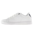 Lacoste Sko Carnaby Hvit/Navy m. Knytting 31 Sko