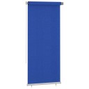 vidaXL Utendørs rullegardin 105 (B) x 230 (H) cm blå HDPE