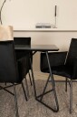 Venture Home   Spisegruppe Petra med 6 Petra spisestoler   Svart