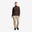 RevolutionRace Dame > Overdeler > Fleece & midlayers Hiker Full zip Fleece Dame Seal Brown Størrelse:M