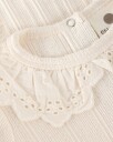 En Fant Body Ls Pointelle   Cream   62