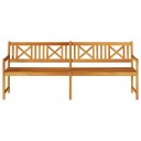  Hagebenk 220x56x90 cm Solid Akasietre