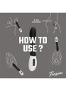 Teazers G-punktvibrator m/ Riller