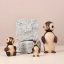 Spring Copenhagen Wooden Figures Pingvinen Frost Miniatyr