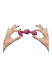 Love to Love Vibrerende analplugg Twinny Bud rosa