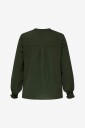Only Carmakoma   Bluse carMetta Life V neck Top Wvn   Grønn