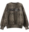 Sofie Schnoor Collegegenser   Elisy   Light Brown Leopard m. Sva   Sofie Schnoor   14 år 164   Collegegenser Beige Brun Svart