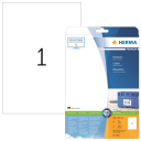 Herma Premium - Papir - Matt - Permanent Selv-Adhesiv - Hvit - A4 (210 X 297 Mm) 25 Etikett(Er) Laminerte Etiketter