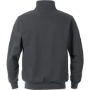 Acode Sweatshirt Med Kort Dragkedja 1737 Swb Mörkgrå S