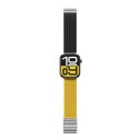 AmazingThing Blend Reim til Apple Watch 45/46/49mm Gul og Svart 2-pakning